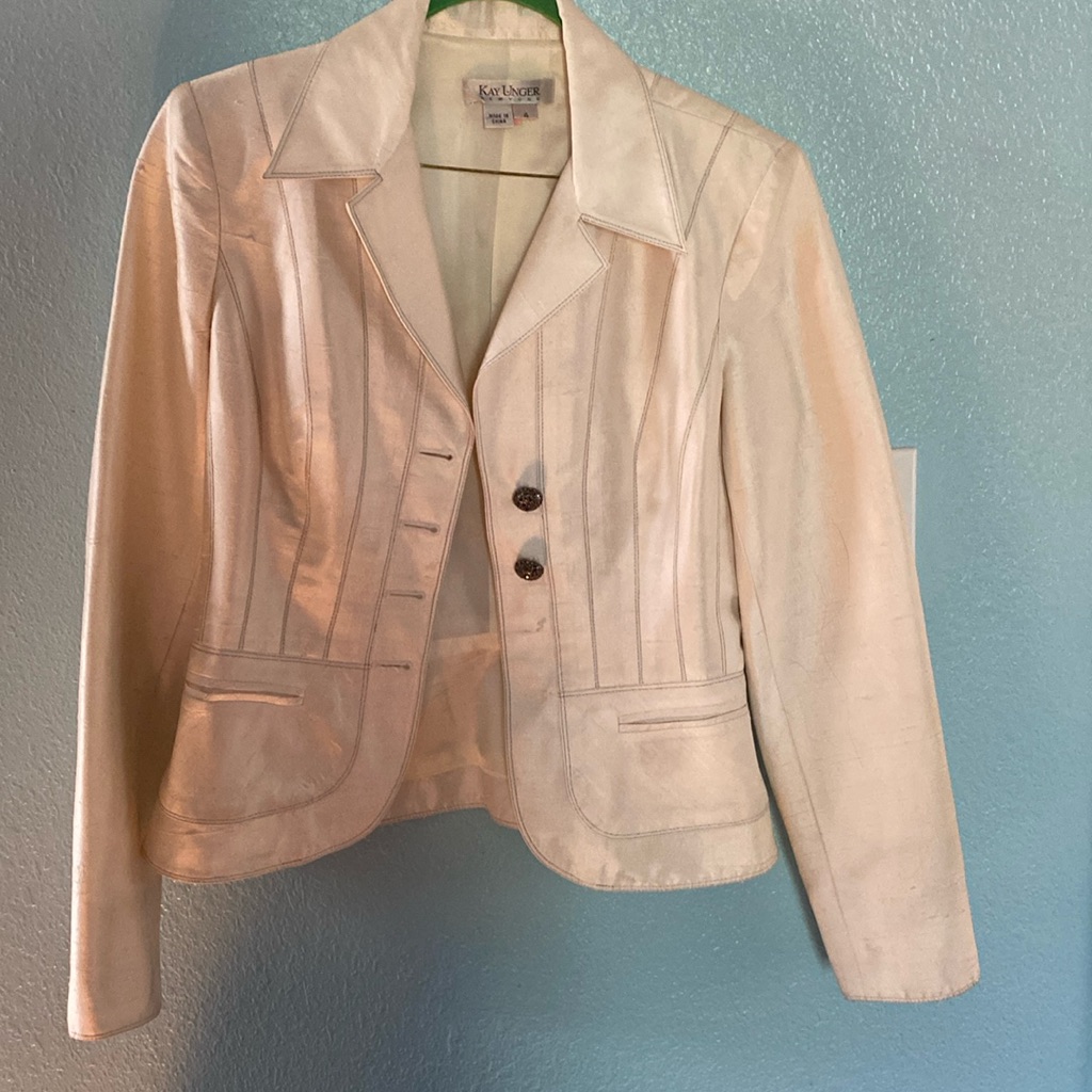 Kay Unger Slim Fitted Jacket
